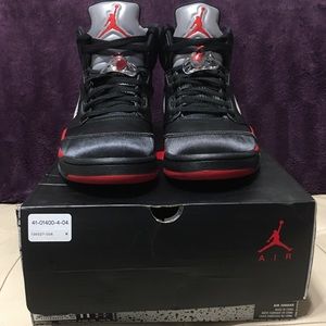 AIR JORDAN 5 RETRO "SATIN BRED " Size 11